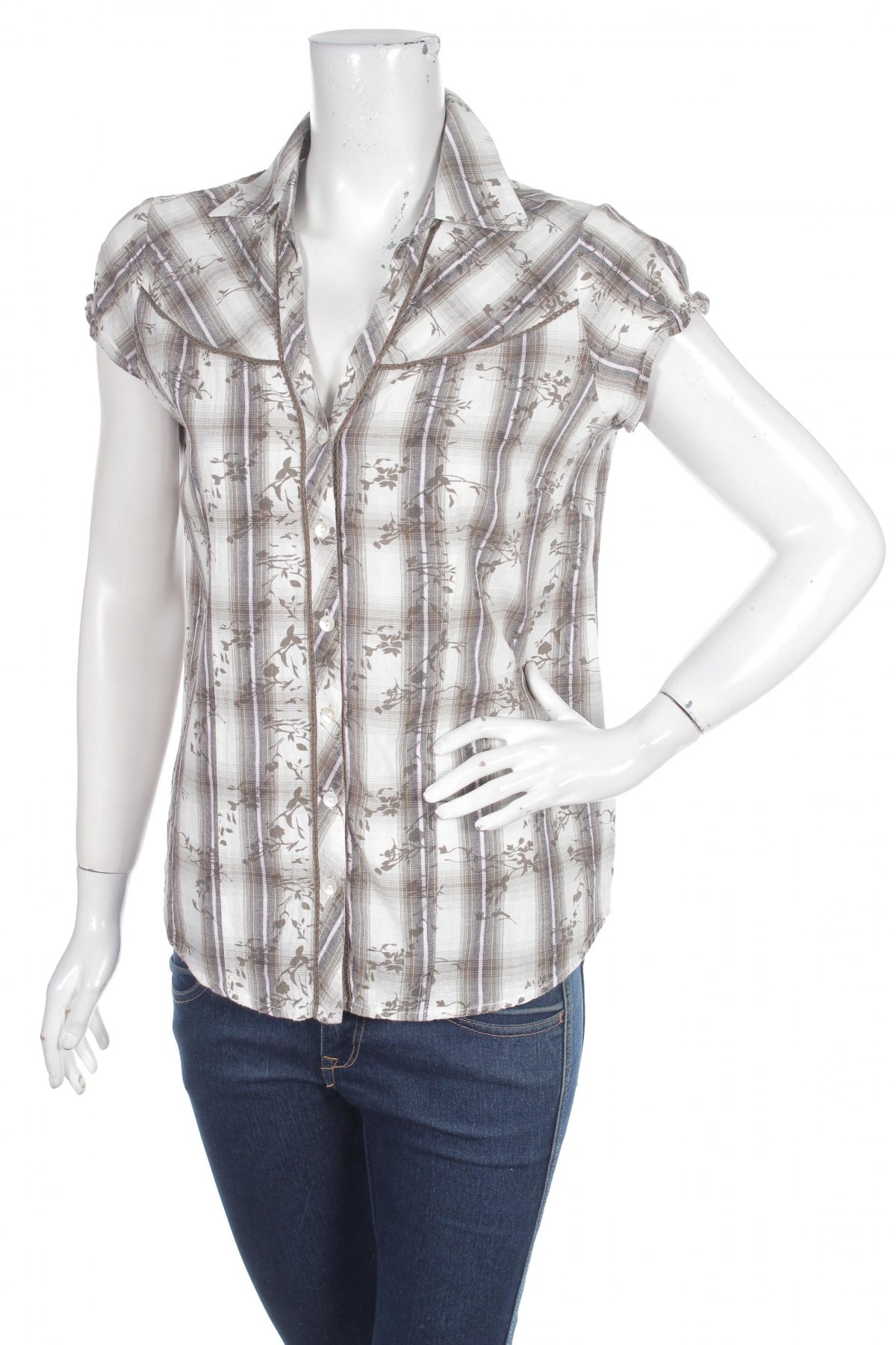 Γυναικείο πουκάμισο Multiblu, Μέγεθος M, Χρώμα Πολύχρωμο, Τιμή 9,28 €