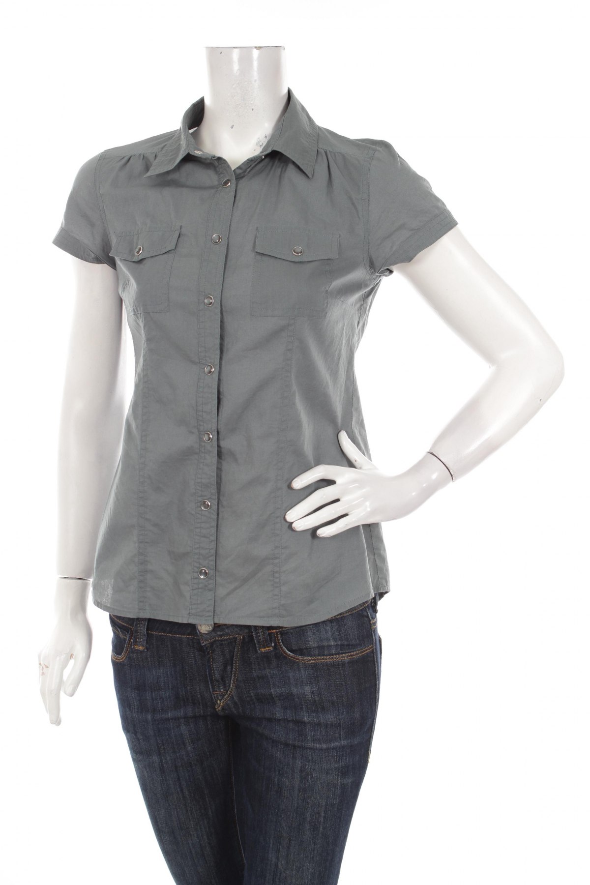 Γυναικείο πουκάμισο Zero, Μέγεθος S, Χρώμα Μπλέ, Τιμή 11,34 €