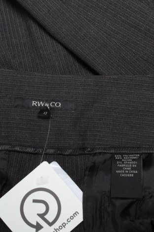 Дамски панталон Rw & Co., Размер L, Цвят Сив, Цена 27,20 лв.