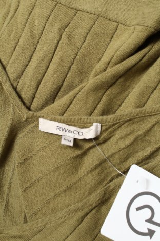 Дамски пуловер Rw & Co., Размер M, Цвят Зелен, Цена 21,25 лв.