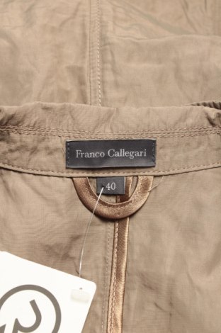 Дамско сако Franco Callegari, Размер L, Цвят Бежов, Цена 32,30 лв.