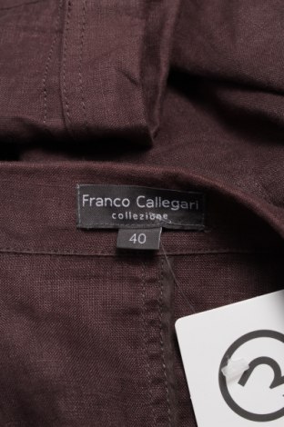 Дамско сако Franco Callegari, Размер M, Цвят Кафяв, Цена 32,30 лв.