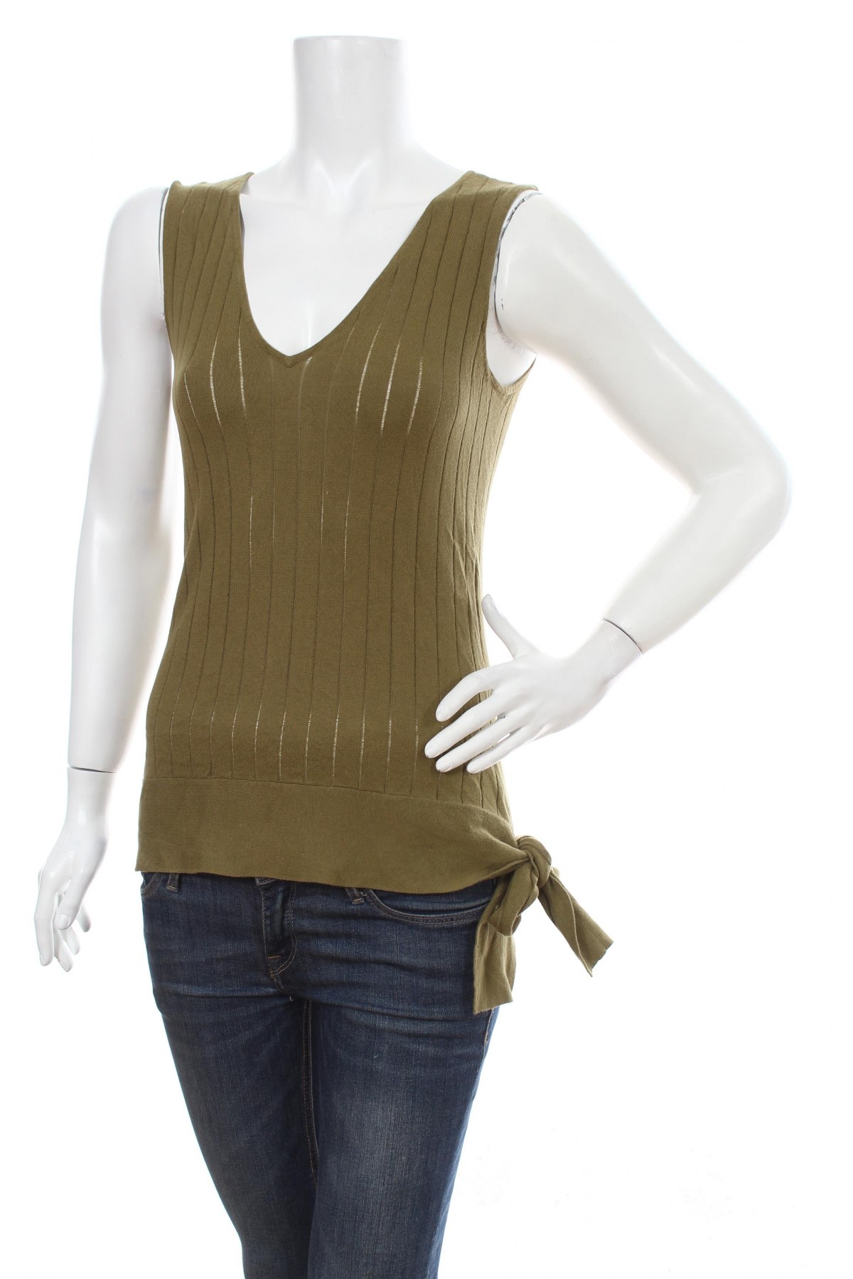 Дамски пуловер Rw & Co., Размер M, Цвят Зелен, Цена 21,25 лв.