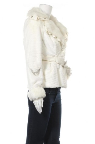 Дамско палто, Размер L, Цвят Бял, Цена 26,39 лв.