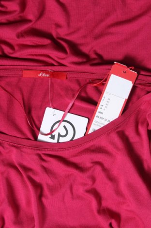 Γυναικεία μπλούζα S.Oliver, Μέγεθος M, Χρώμα Ρόζ , Βισκόζη, Τιμή 10,67 €