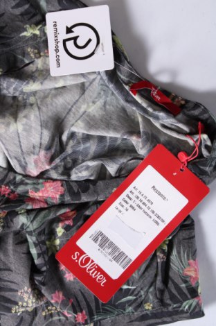Дамска блуза S.Oliver, Размер S, Цвят Многоцветен, 78% полиестер, 22% памук, Цена 24,15 лв.