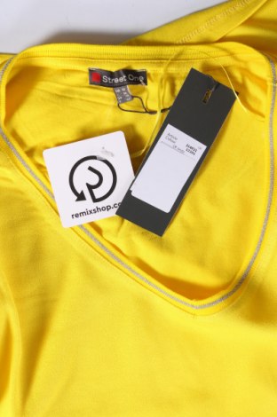 Γυναικεία μπλούζα Street One, Μέγεθος M, Χρώμα Κίτρινο, 95% βισκόζη, 5% ελαστάνη, Τιμή 35,57 €