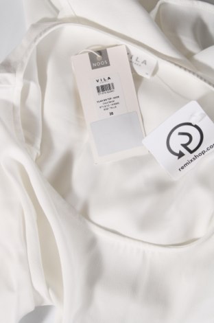 Γυναικεία μπλούζα Vila, Μέγεθος M, Χρώμα Λευκό, 96% πολυεστέρας, 4% ελαστάνη, Τιμή 9,96 €
