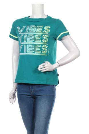 Damen T-Shirt Q/S by S.Oliver, Größe XS, Farbe Grün, 100% Baumwolle, Preis 8,84 €