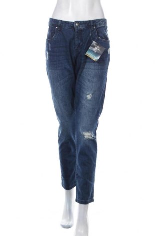 Дамски дънки Esmara by Heidi Klum, Размер XL, Цвят Син, Памук, Цена 12,08 лв.