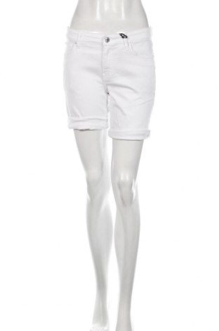 Γυναικείο κοντό παντελόνι S.Oliver, Μέγεθος S, Χρώμα Λευκό, 50% βαμβάκι, 40% βισκόζη, 8% πολυεστέρας, 2% ελαστάνη, Τιμή 16,06 €