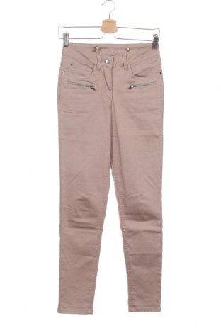 Дамски панталон Madeleine, Размер XS, Цвят Бежов, 98% памук, 2% еластан, Цена 43,00 лв.