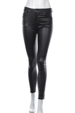 Дамски панталон Object, Размер S, Цвят Черен, 67% памук, 30% полиестер, 3% еластан, Цена 32,55 лв.