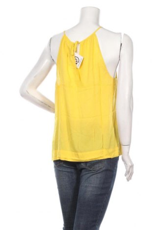 Γυναικείο αμάνικο μπλουζάκι Q/S by S.Oliver, Μέγεθος M, Χρώμα Κίτρινο, Μοντάλ, Τιμή 12,63 €