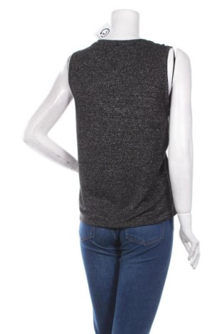 Γυναικείο αμάνικο μπλουζάκι Q/S by S.Oliver, Μέγεθος S, Χρώμα Μαύρο, 73% πολυεστέρας, 23% μεταλλικά νήματα, 4% ελαστάνη, Τιμή 12,63 €
