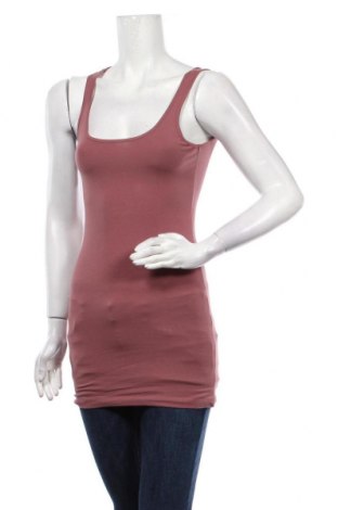 Γυναικείο αμάνικο μπλουζάκι Vero Moda, Μέγεθος XS, Χρώμα Ρόζ , 95% βαμβάκι, 5% ελαστάνη, Τιμή 8,24 €