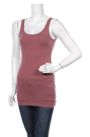 Γυναικείο αμάνικο μπλουζάκι Vero Moda, Μέγεθος XS, Χρώμα Σάπιο μήλο, 95% βαμβάκι, 5% ελαστάνη, Τιμή 8,24 €