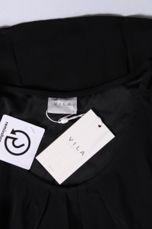Γυναικείο αμάνικο μπλουζάκι Vila, Μέγεθος S, Χρώμα Μαύρο, 96% πολυεστέρας, 4% ελαστάνη, Τιμή 8,24 €
