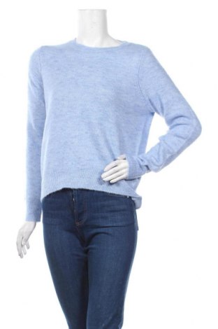 Pulover de femei Vero Moda, Mărime XS, Culoare Albastru, 79% poliester, 13%acril, 5% lână, 3% elastan, Preț 48,52 Lei