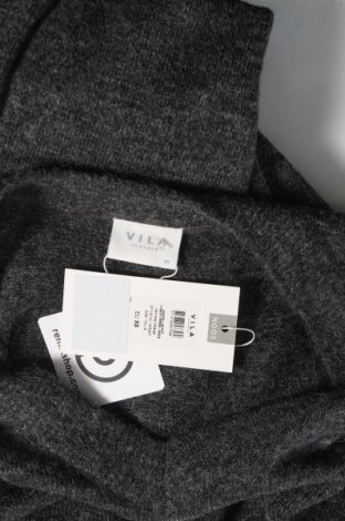 Дамски пуловер Vila, Размер XS, Цвят Сив, 53% акрил, 44% полиамид, 3% еластан, Цена 41,40 лв.
