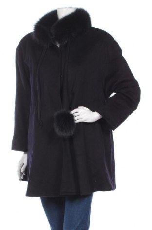 Palton de femei, Mărime XL, Culoare Negru, 90% lână, 10% cașmir, Preț 205,91 Lei