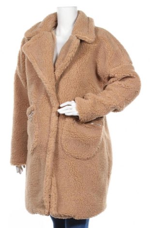 Дамско палто Missguided, Размер M, Цвят Кафяв, Полиестер, Цена 134,25 лв.