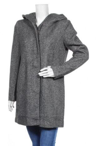 Дамско палто ONLY, Размер L, Цвят Сив, 85% полиестер, 15% памук, Цена 62,30 лв.