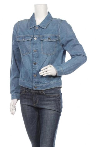 Γυναικείο μπουφάν S.Oliver, Μέγεθος XL, Χρώμα Μπλέ, 50% βαμβάκι, 50% άλλα υφάσματα, Τιμή 21,96 €