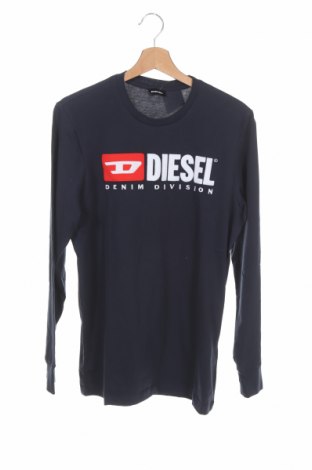Детска блуза Diesel, Размер 15-18y/ 170-176 см, Цвят Син, Памук, Цена 89,00 лв.