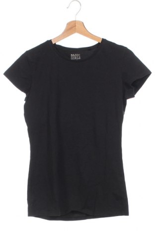 Dziecięcy T-shirt Here+There, Rozmiar 15-18y/ 170-176 cm, Kolor Czarny, 95% bawełna, 5% elastyna, Cena 54,00 zł