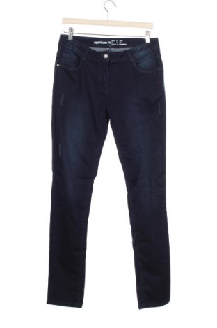 Dětské džíny  Pepperts!, Velikost 15-18y/ 170-176 cm, Barva Modrá, 82% bavlna, 16% polyester, 2% elastan, Cena  240,00 Kč