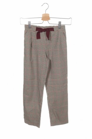 Детски панталон Zara, Размер 9-10y/ 140-146 см, Цвят Многоцветен, 66% полиестер, 32% вискоза, 2% еластан, Цена 6,47 лв.