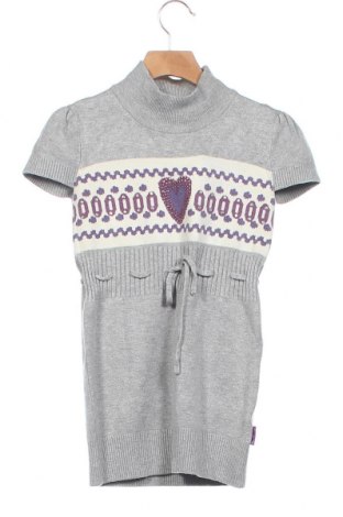Детски пуловер, Размер 8-9y/ 134-140 см, Цвят Сив, 90% акрил, 10% полиамид, Цена 18,11 лв.