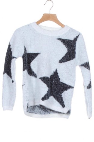 Детски пуловер, Размер 5-6y/ 116-122 см, Цвят Бял, 50% акрил, 45% полиестер, 5% вълна, Цена 20,48 лв.