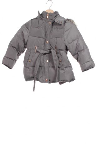 Παιδικό μπουφάν Zara Kids, Μέγεθος 6-7y/ 122-128 εκ., Χρώμα Γκρί, Πολυεστέρας, φτερά και πούπουλα, Τιμή 25,46 €
