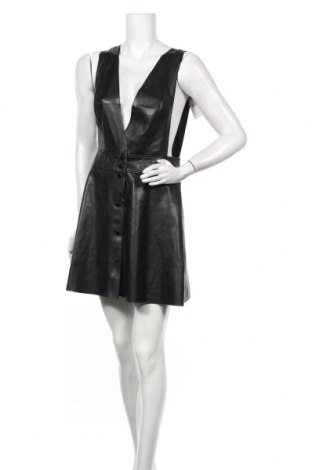 Δερμάτινο φόρεμα Cache Cache, Μέγεθος M, Χρώμα Μαύρο, Δερματίνη, Τιμή 16,06 €