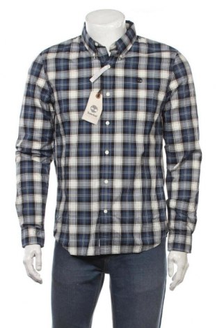 Ανδρικό πουκάμισο Timberland, Μέγεθος M, Χρώμα Μπλέ, 100% βαμβάκι, Τιμή 65,33 €