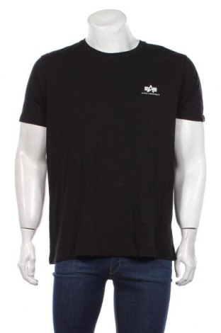 Мъжка тениска Alpha Industries, Размер XXL, Цвят Черен, Цена 62,00 лв.