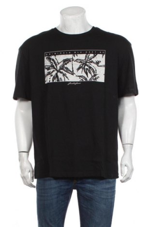 Мъжка тениска Jack & Jones, Размер XL, Цвят Черен, Памук, Цена 49,00 лв.