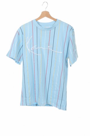 Мъжка тениска Karl Kani, Размер XS, Цвят Син, Памук, Цена 52,00 лв.