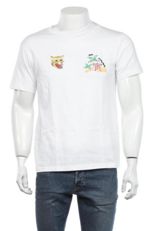 Мъжка тениска Onitsuka Tiger, Размер M, Цвят Бял, Памук, Цена 79,00 лв.