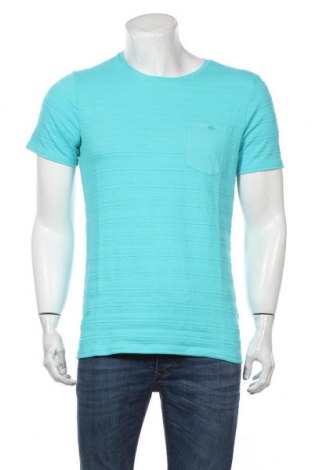 Ανδρικό t-shirt Q/S by S.Oliver, Μέγεθος M, Χρώμα Μπλέ, Βαμβάκι, Τιμή 8,30 €