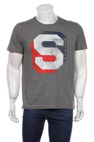 Мъжка тениска S.Oliver, Размер L, Цвят Сив, 60% памук, 40% вискоза, Цена 49,00 лв.