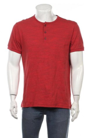 Мъжка тениска S.Oliver, Размер L, Цвят Червен, 85% памук, 15% полиестер, Цена 49,00 лв.