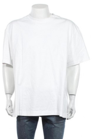 Мъжка тениска Weekday, Размер XL, Цвят Бял, Памук, Цена 39,00 лв.