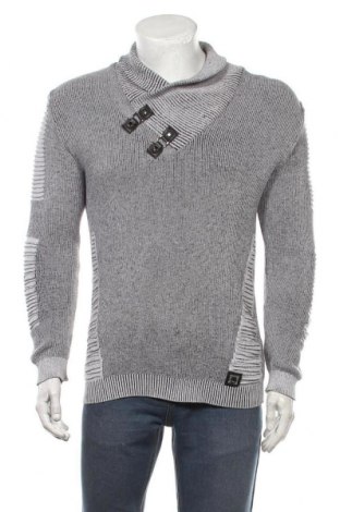 Męski sweter, Rozmiar XXL, Kolor Szary, 50% bawełna, 50%akryl, Cena 76,80 zł