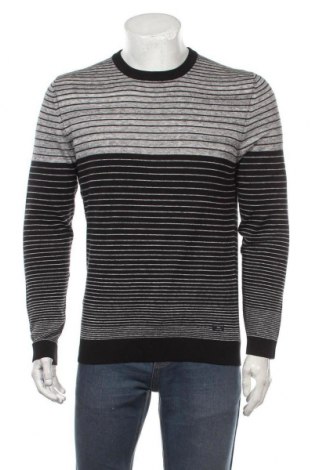 Мъжки пуловер S.Oliver, Размер M, Цвят Сив, 100% памук, Цена 53,40 лв.
