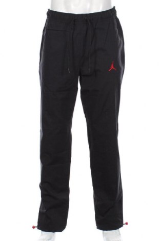 Мъжки спортен панталон Air Jordan Nike, Размер M, Цвят Черен, 61% памук, 36% полиамид, 3% еластан, Цена 76,05 лв.
