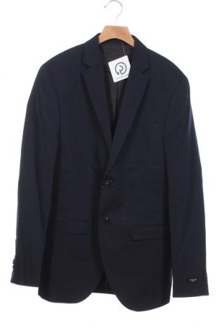 Pánské sako  Premium By Jack & Jones, Velikost M, Barva Modrá, 78% polyester, 17% viskóza, 5% elastan, Cena  1 978,00 Kč