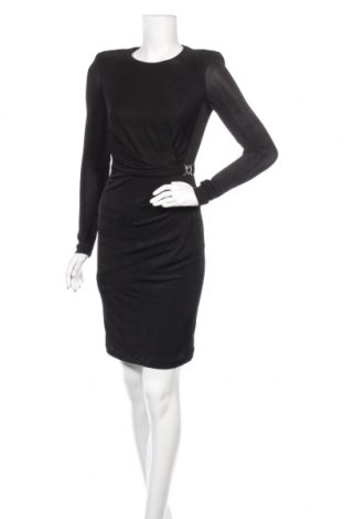 Šaty  Just Cavalli, Velikost M, Barva Černá, 92% polyester, 8% elastan, Cena  4 758,00 Kč